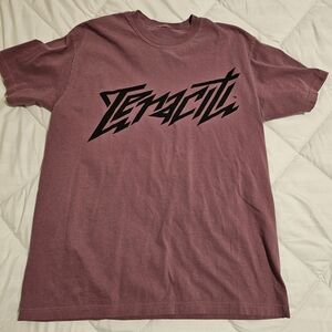 Men's Graphic Tee in Maroon